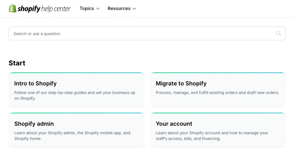 Complete Global Guide to Contacting Shopify Support (2025 Edition) 1 | Trackity Shopify support center